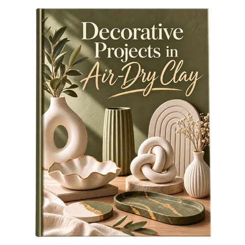 Decorative Projects in Air-Dry Clay ebook cover